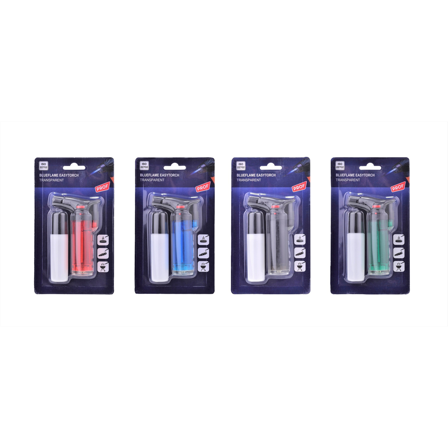PROF EASY TORCH TRPT W/GAS TANK BLISTER