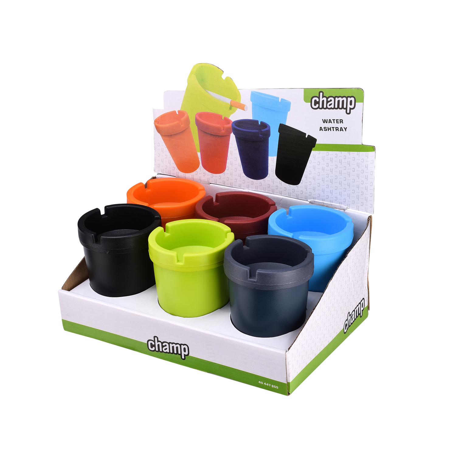 CHAMP WATER ASHTRAY PM COLORS DL-6